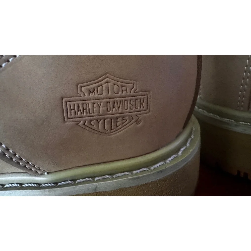 Harley-Davidson Mens Woodridge Work‎ Boots Nu Buck Leather D93379 Preloved  10.5